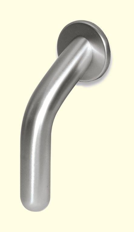 Anti Ligature Pull Handle On Rose Bolted Through Door Anti Ligature Direct 1877