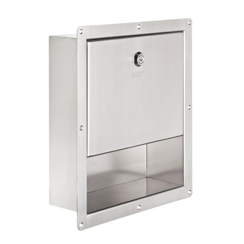 Ligature Resistant Paper Towel Dispenser Recessed