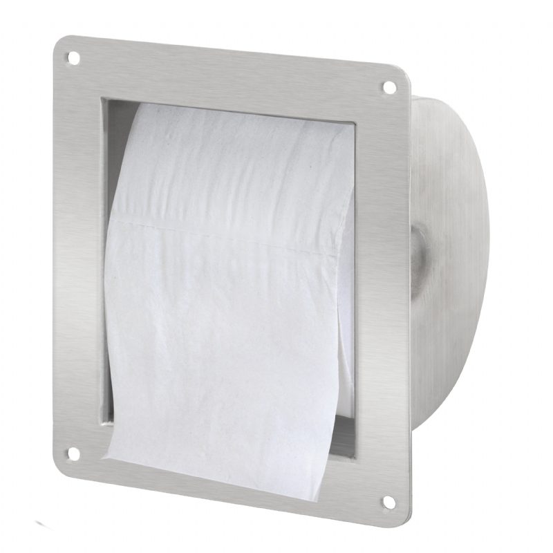 Ligature Resistant Toilet Roll Holder Recessed - Image 2